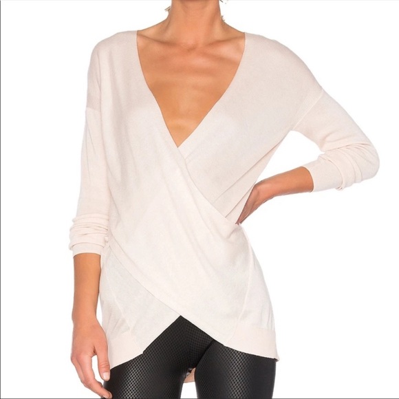 Revolve vimmia wool blend reversible sweater blush - Picture 3 of 9